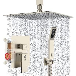 Best Ceiling Mount Brushed Shower System