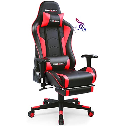 Gaming Chair With Footrest